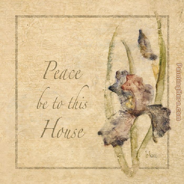 Floral Sentiments II painting - Cheri Blum Floral Sentiments II art painting